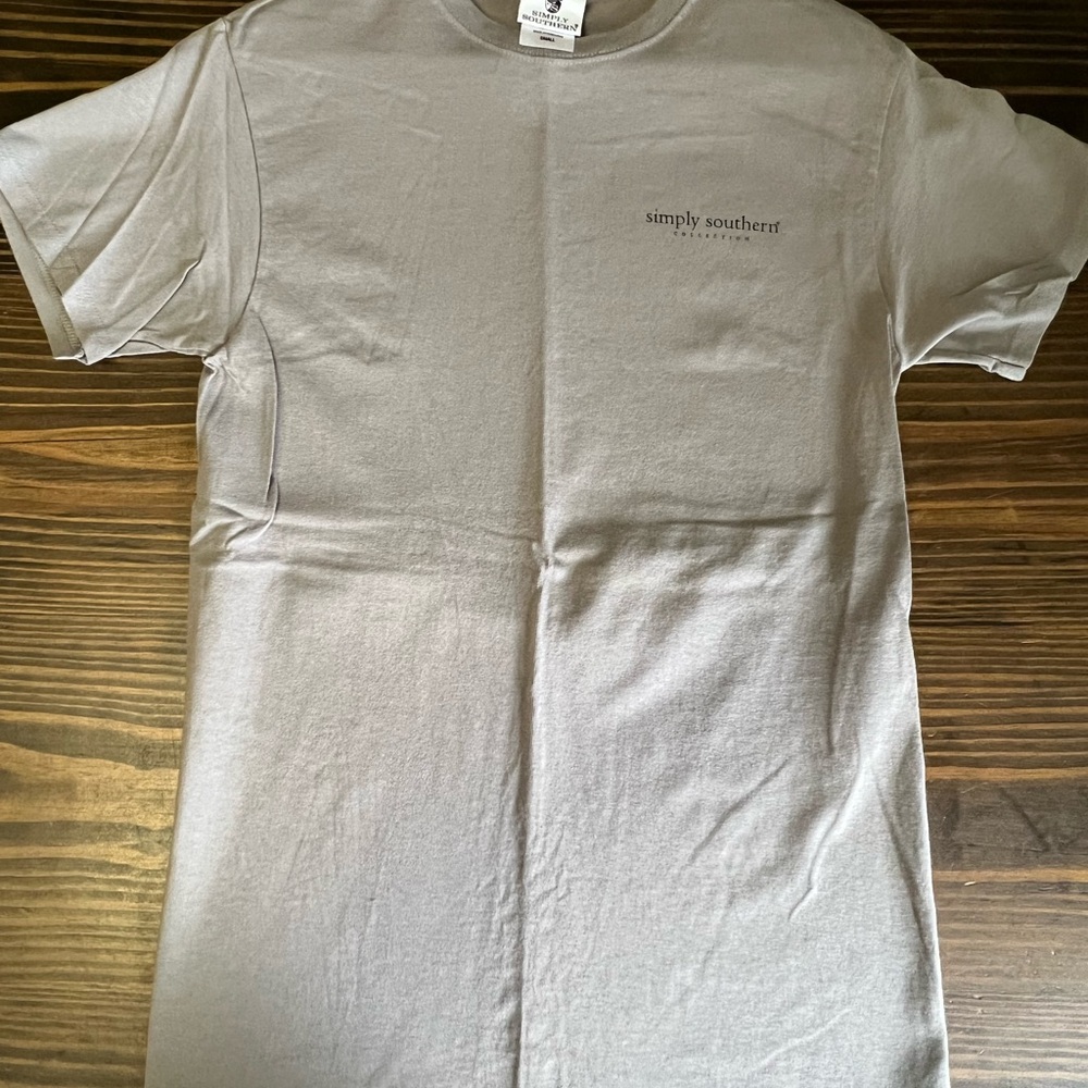 Simply Southern Light Gray Women’s Tee